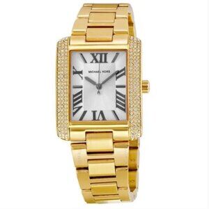 Michael Kors Gold Watch with White Dial